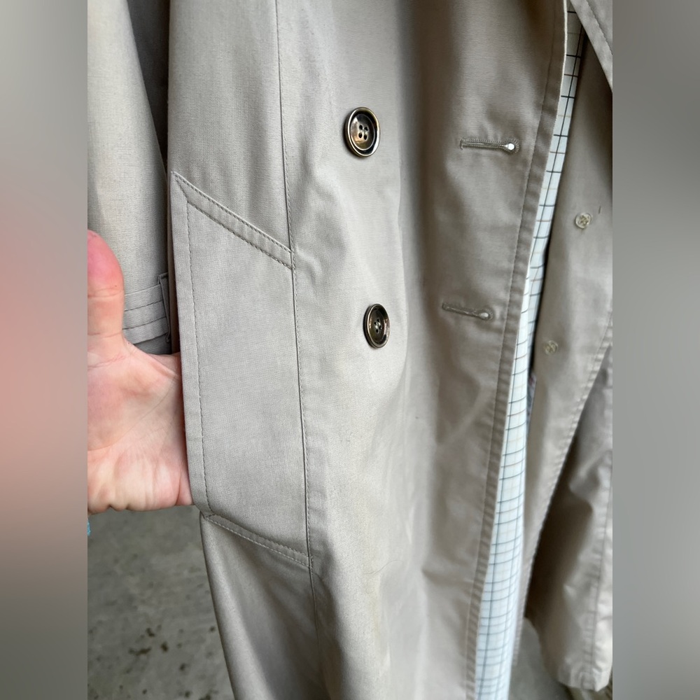 London Fog Trench Coat - Picture 4 of 13